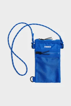 Online STRONGER Crossbody Net Bag Blue