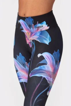 Best STRONGER Explore Printed Legging Colorful Flower