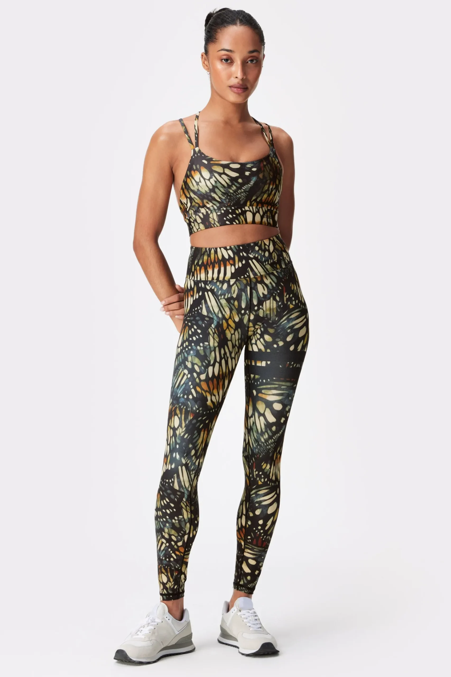 Fashion STRONGER Explore Printed Legging Butterfly Wings