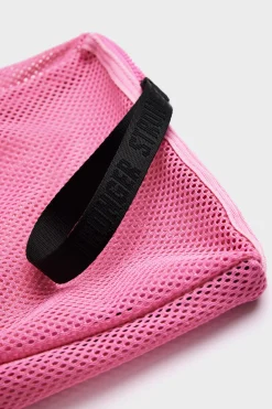 Online STRONGER Make-Up Net Bag Pink