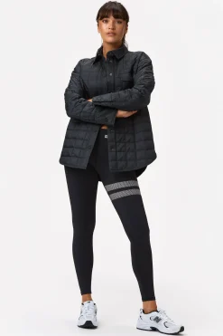 Sale STRONGER Overshirt Padded Jacket Black