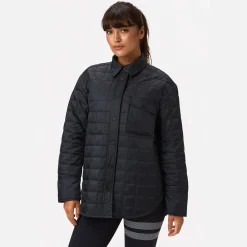 Sale STRONGER Overshirt Padded Jacket Black