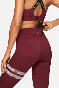 Online STRONGER Power Legging Zinfandel