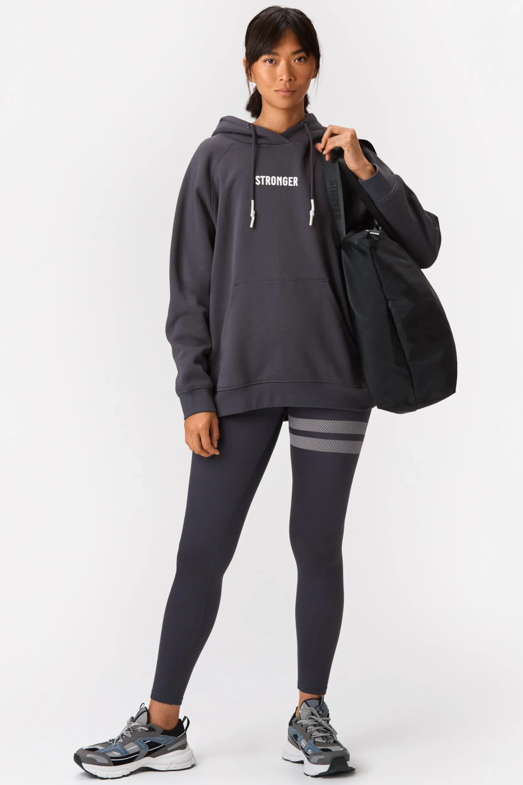 Hot STRONGER Reload Tote Bag Black