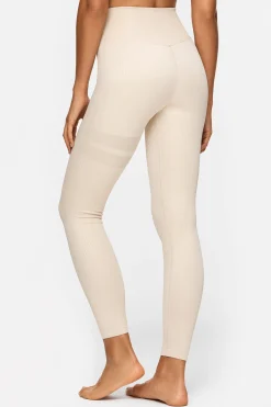 Fashion STRONGER Rib Seamless Legging Rainy Day