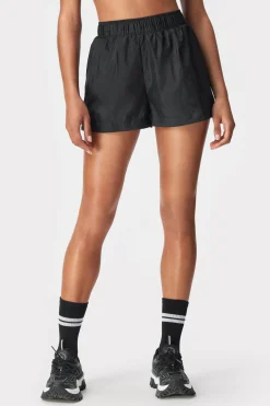 Outlet STRONGER Ripstop Wind Hardloopshort Black