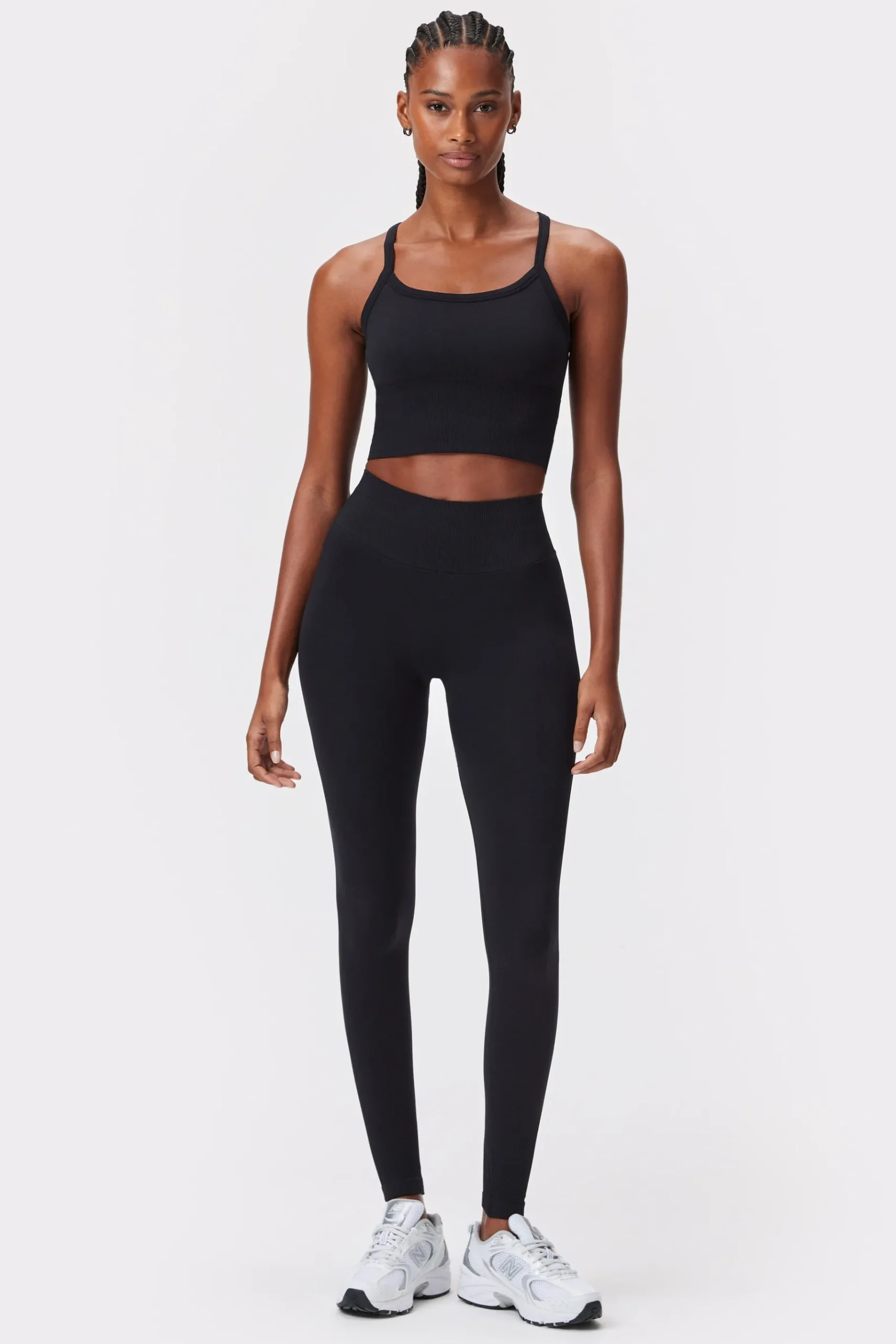 Hot STRONGER Seamless Contour Legging Black
