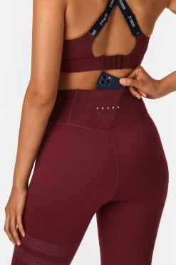 Sale STRONGER Signature 7/8 Legging Zinfandel