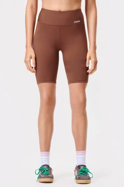Online STRONGER Signature Bike Shorts Cappuccino