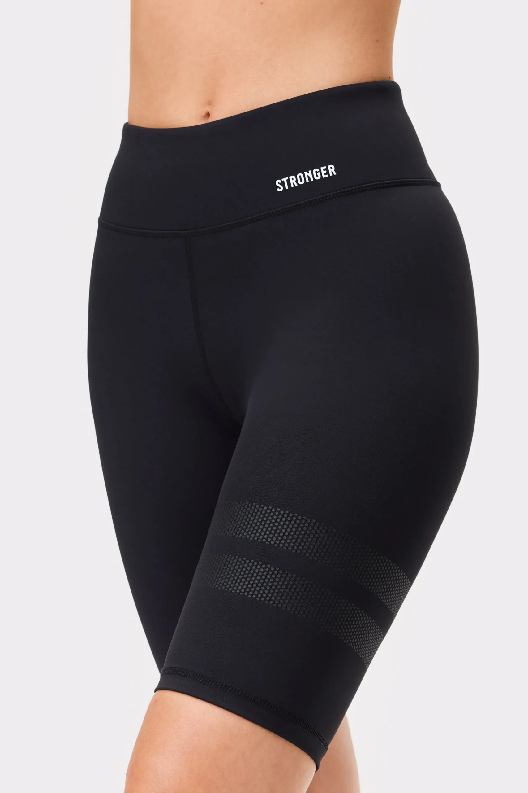 New STRONGER Signature Fietsbroek Black