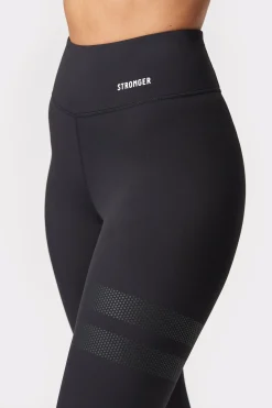Best STRONGER Signature Legging Black