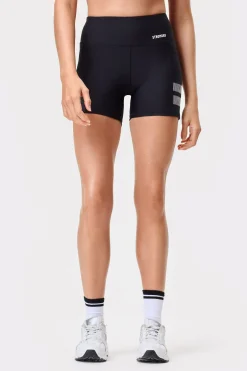 Discount STRONGER Signature Pocket Contouring Shorts Black