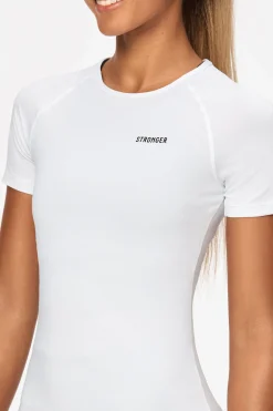 Hot STRONGER Signature T-shirt White