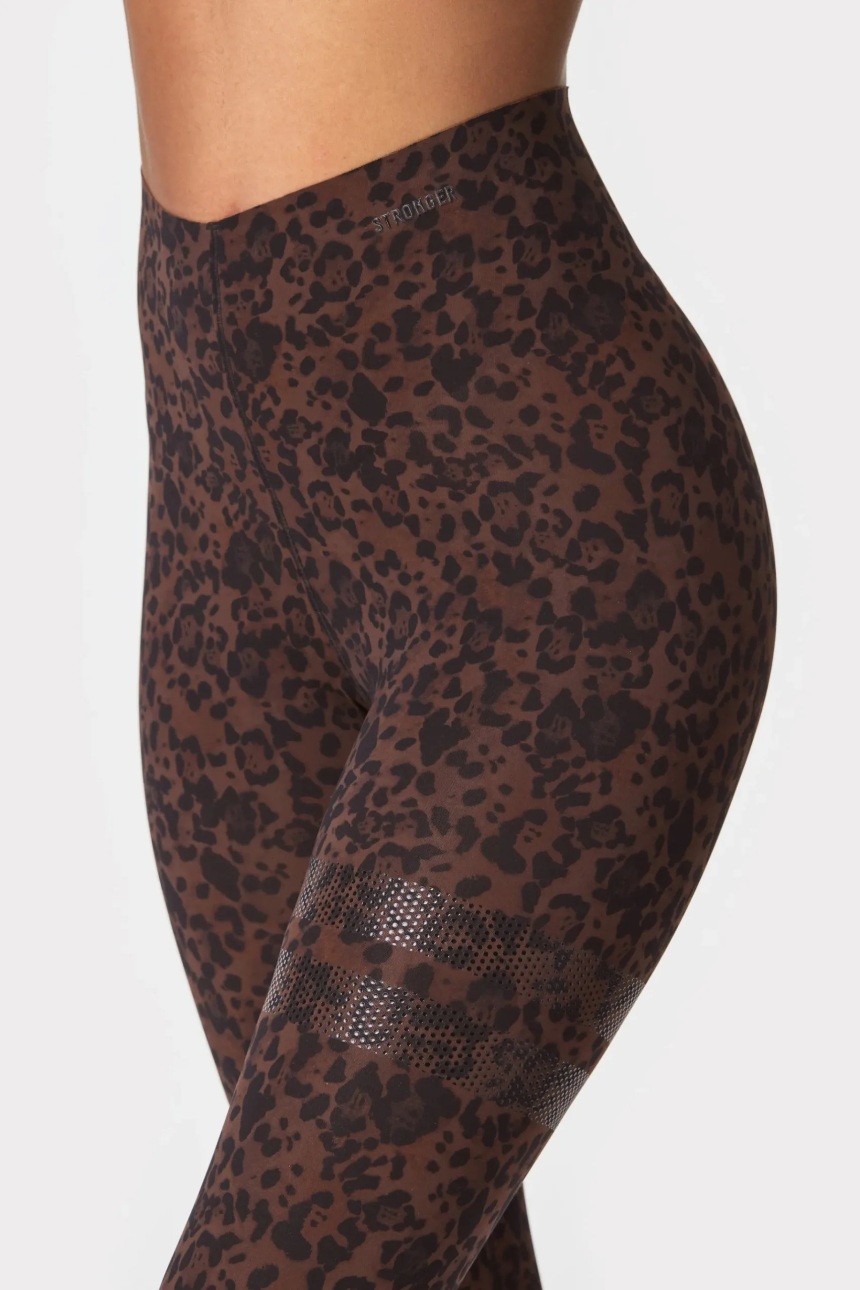 Sale STRONGER Sleek 7/8 Legging Dark Leopard