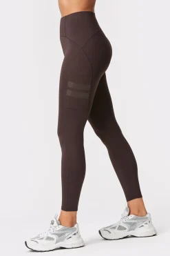 Outlet STRONGER Sleek Pocket Legging Black Coffee