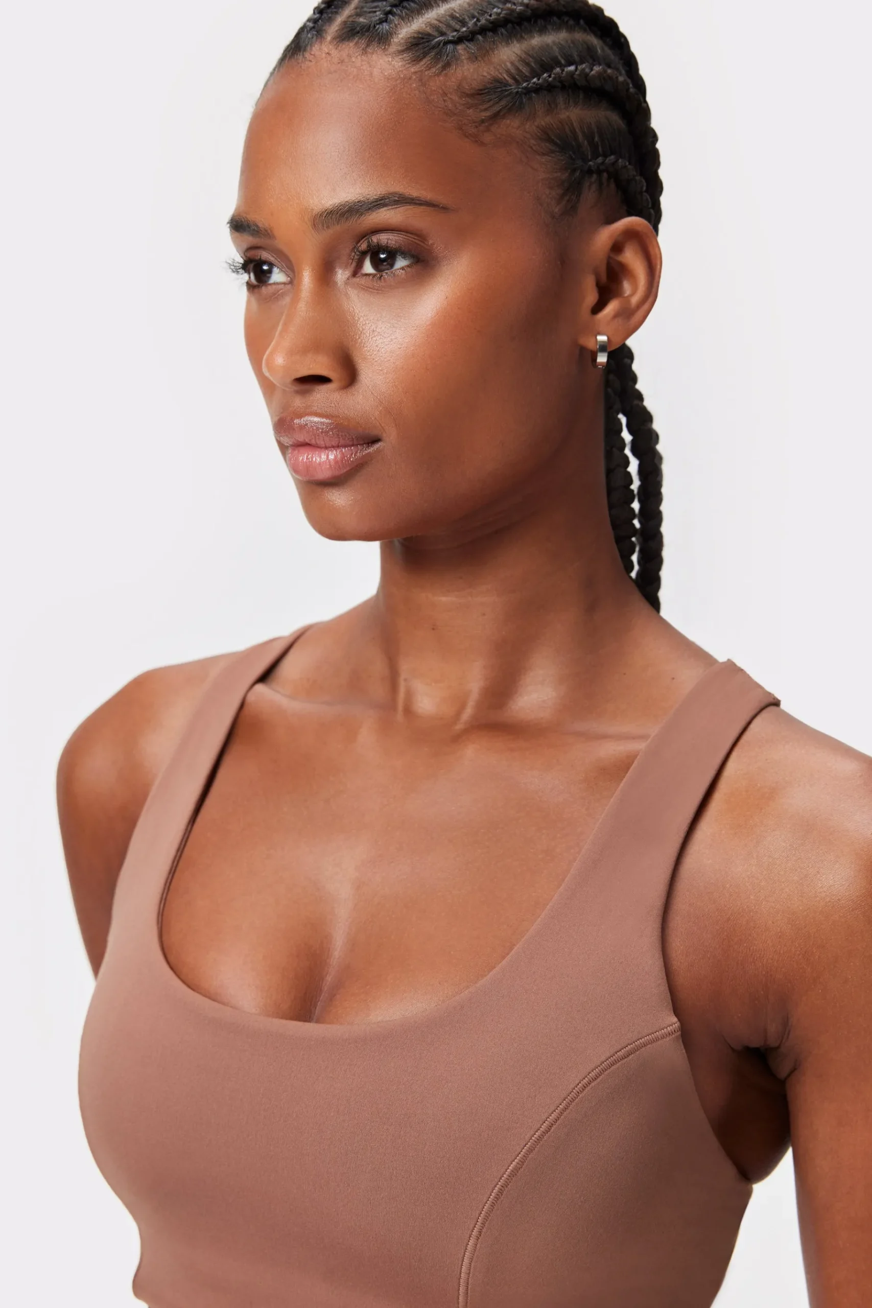 Sale STRONGER Soft Racerback Sport-bh Nutmeg