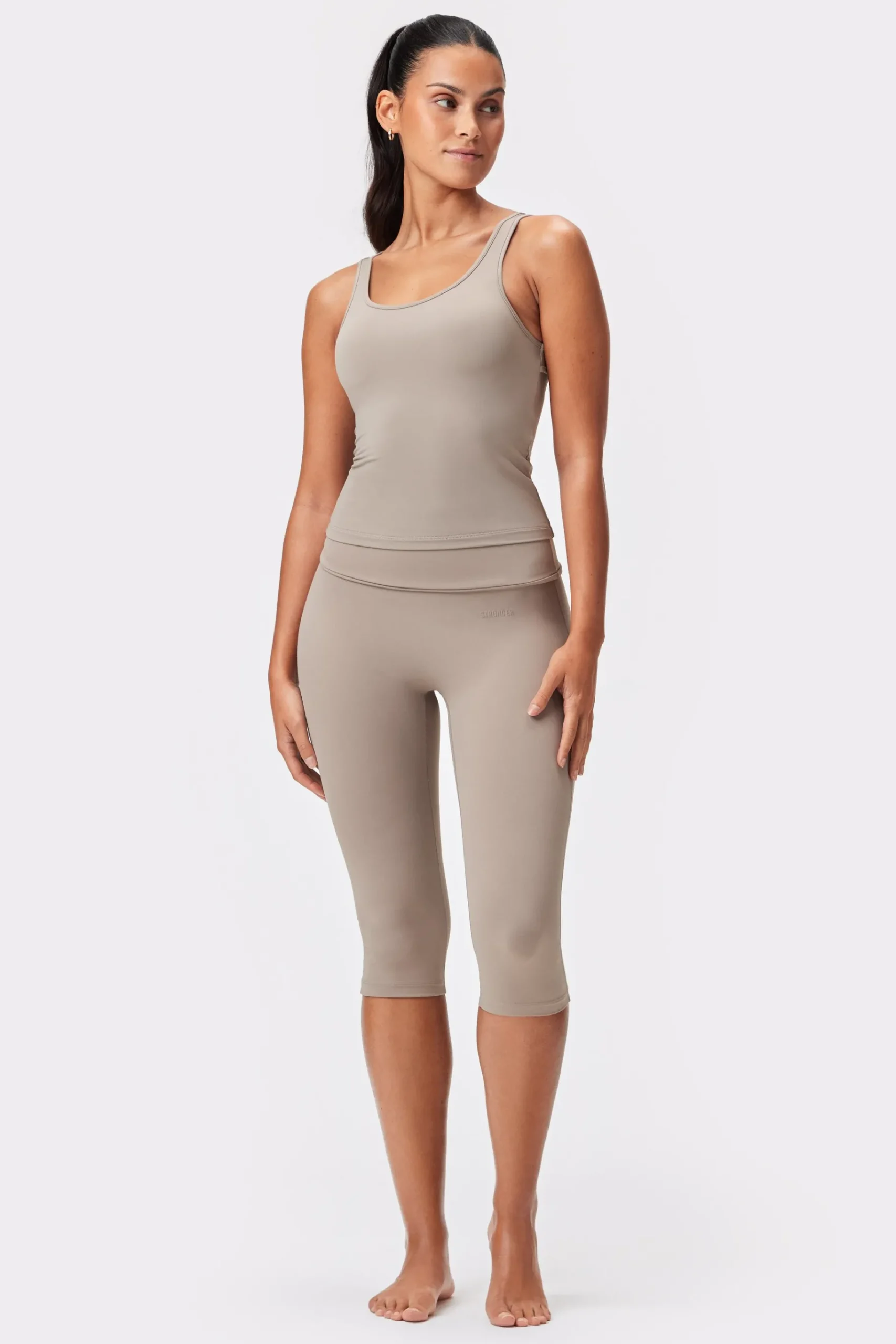 Discount STRONGER Soft Racerback Tanktop Cinder