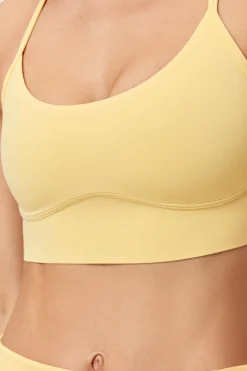Clearance STRONGER Soft Strappy Sport-bh Golden Haze