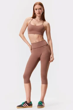 Sale STRONGER Soft Strappy Sport-bh Nutmeg