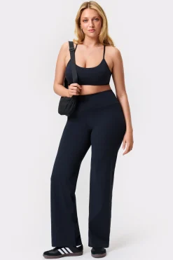 Hot STRONGER Soft Strappy Sport-bh Black