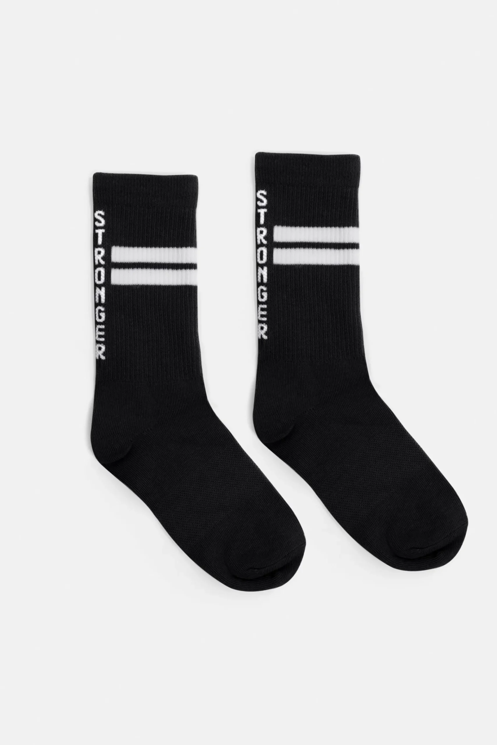 New STRONGER Stride Socks 2-pack Black