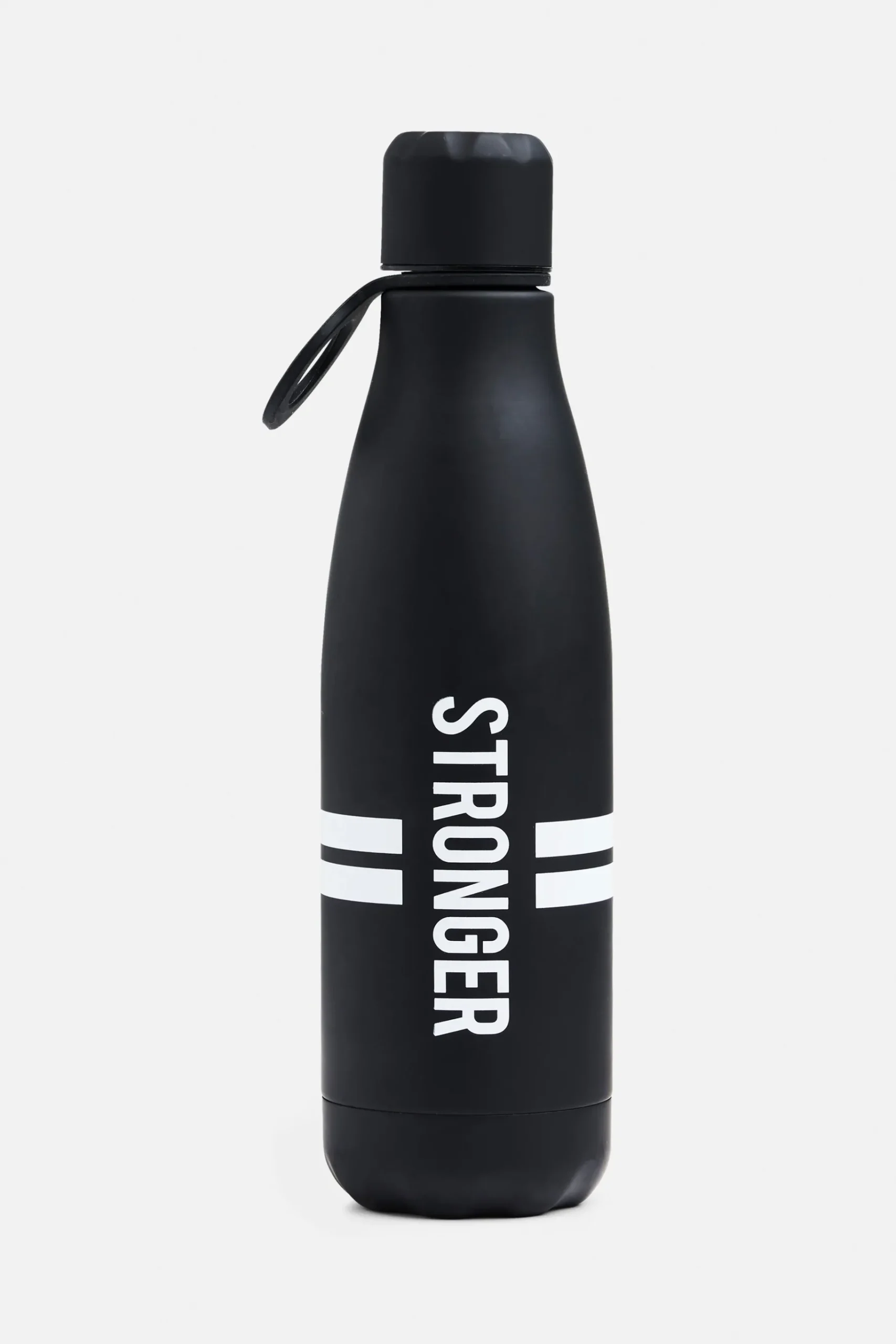 Fashion STRONGER Thermo Waterfles Black