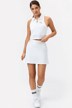 Best STRONGER Vamos Skort White