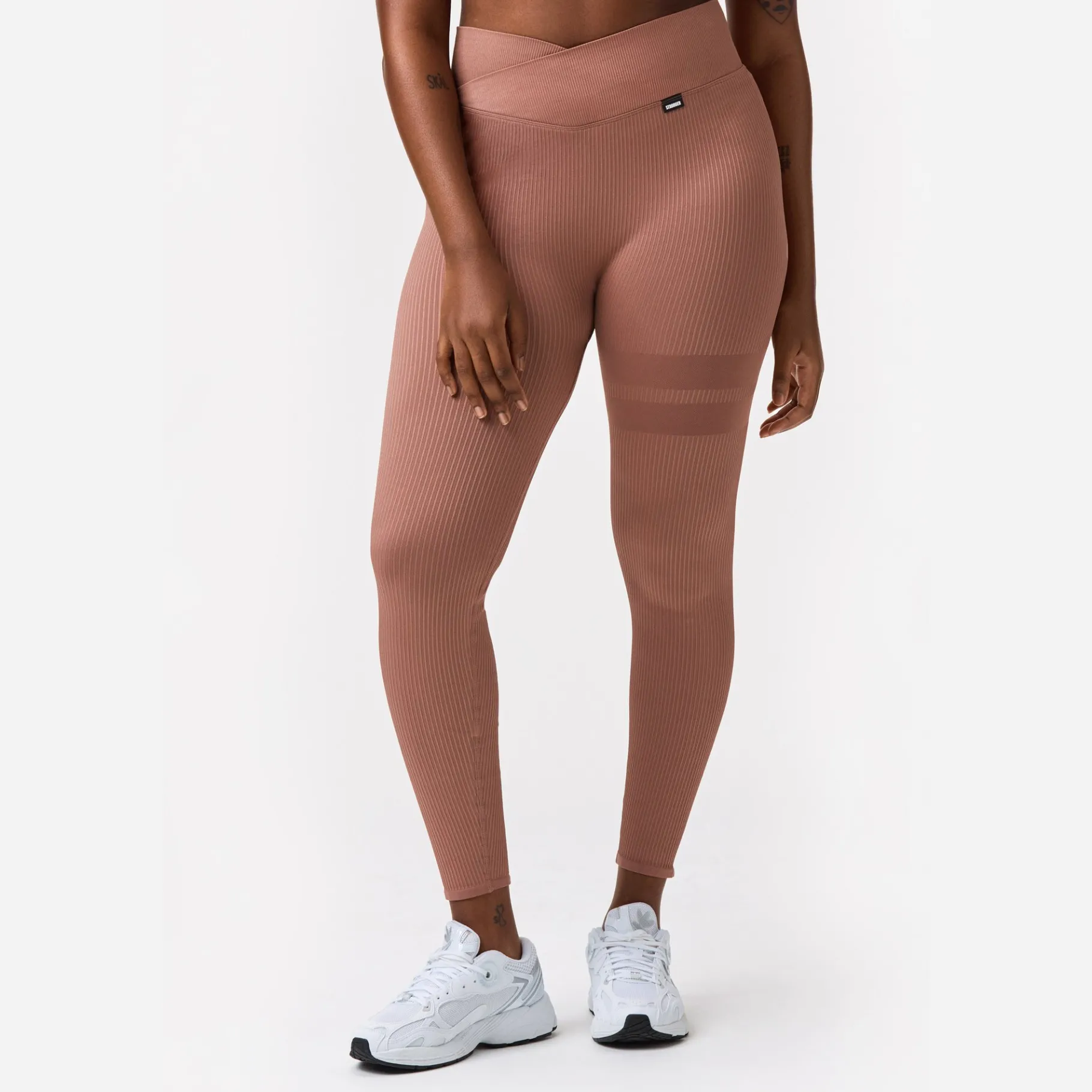 Best STRONGER Wrap Seamless Leggings Burlwood